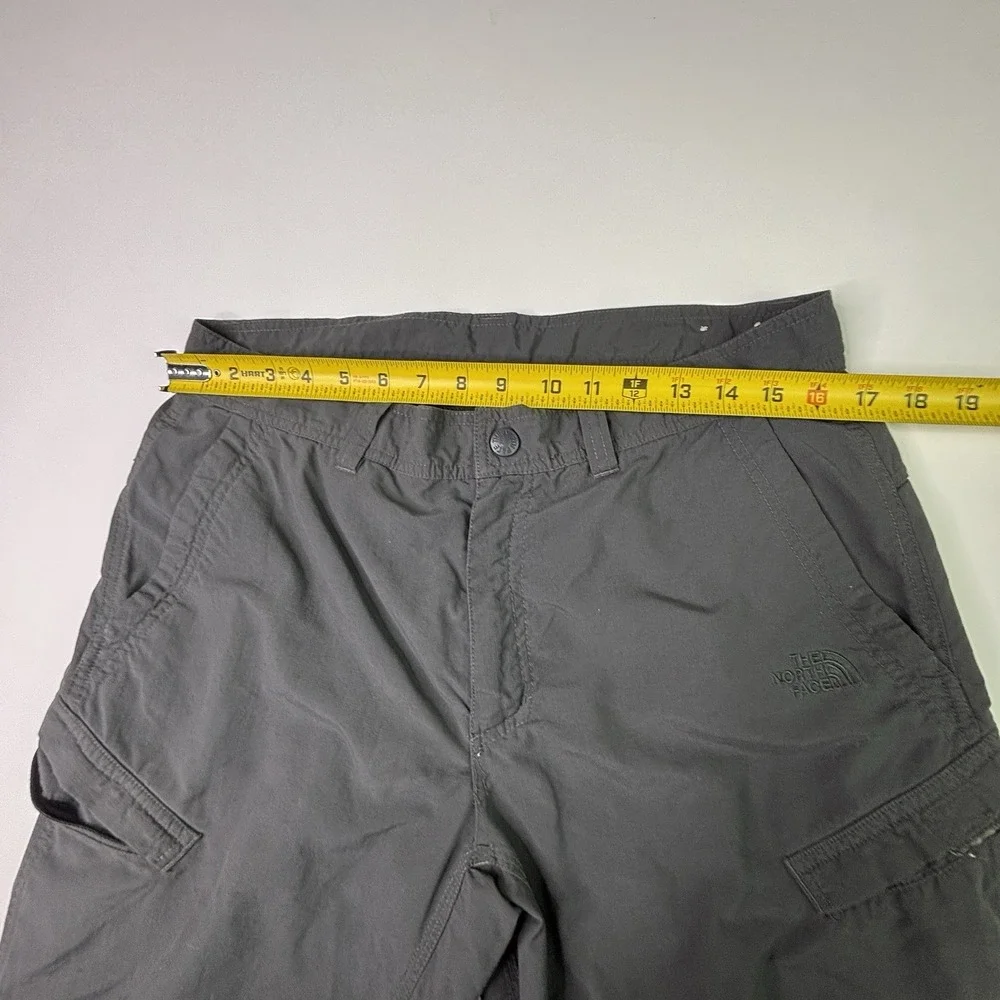 The North Face Convertible Pants Mens 34x28‎ Gray Hiking Outdoor FAIR CONDITION